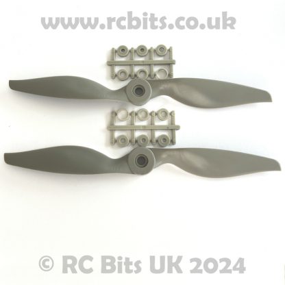 A pair of Gemfan 8x6 propellors with inserts