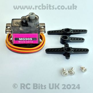 A metal geared servo MG90S