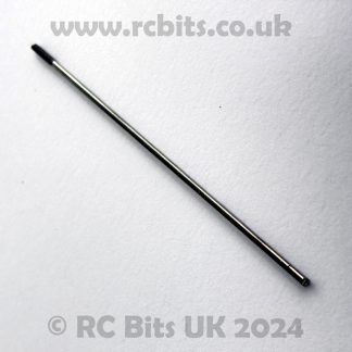 A 100mm long threaded pushrod