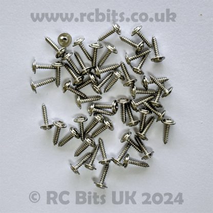A pile of M1.7 Servo Screws 8mm