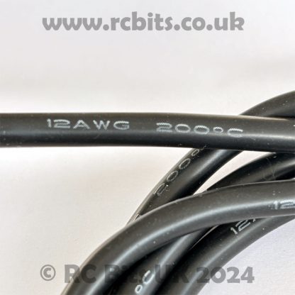 Close up of 12AWG Silicon Wire