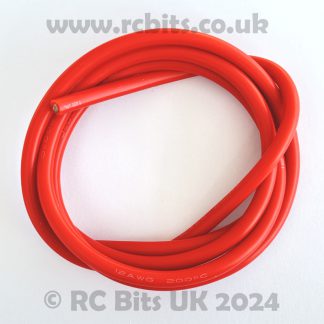 Red 12AWG Silicon Wire