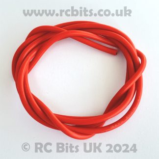 1 Metre of Red 16AWG Super Soft Silicon Wire