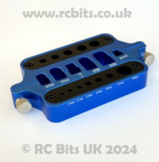Soldering Jig with slots for XT60, XT90 and Deans Connectors