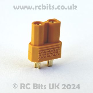 An XT30 Female connector for Lipo battery