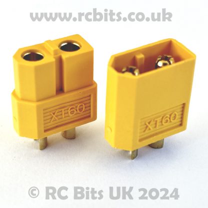 A pair of XT60U connectors