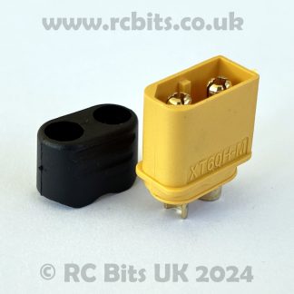 A sheathed XT60H Male Connector